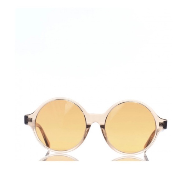 CELINE round oversized acetate retro brown sunglasses NWT - Picture 5 of 12